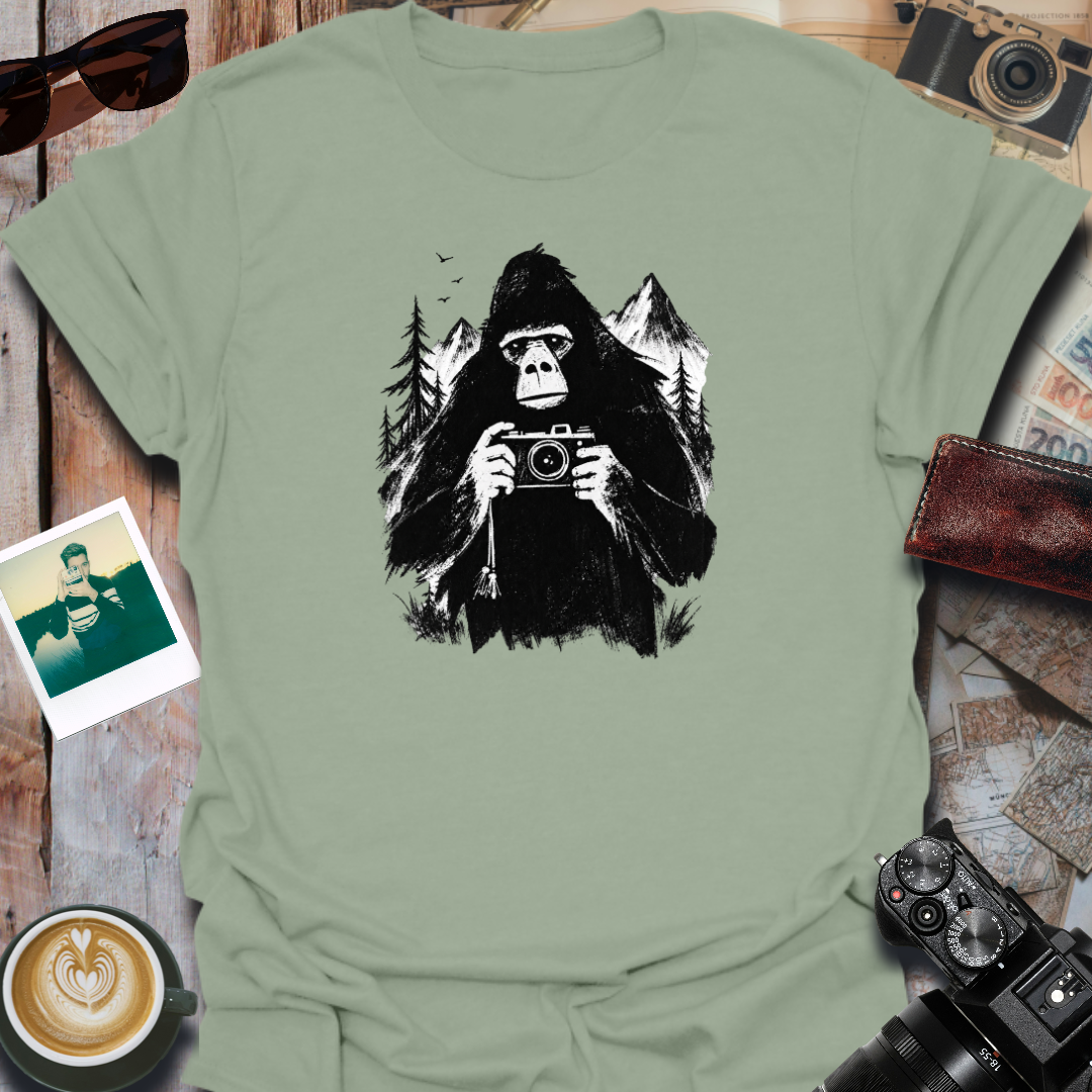 Gorilla Camera Outdoors T-Shirt