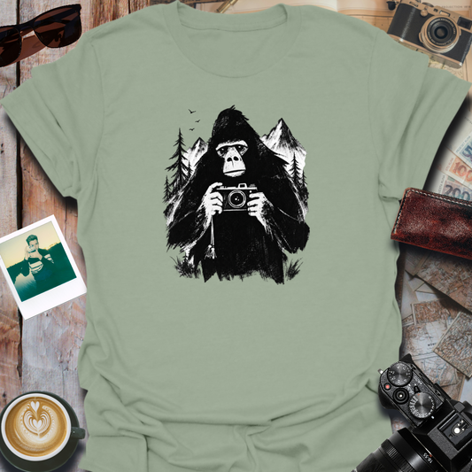 Gorilla Camera Outdoors T-Shirt