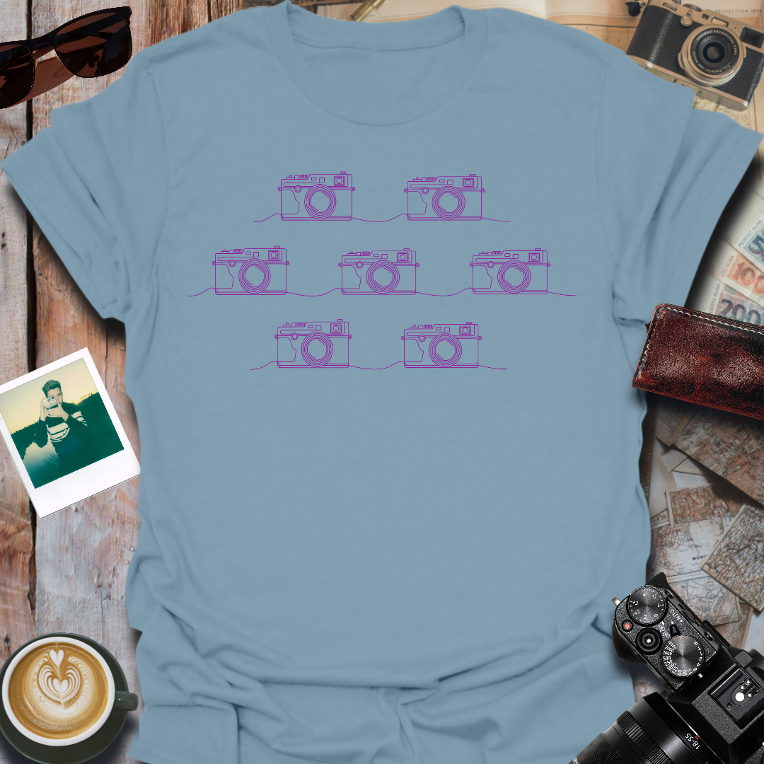 Seven Cameras T-Shirt