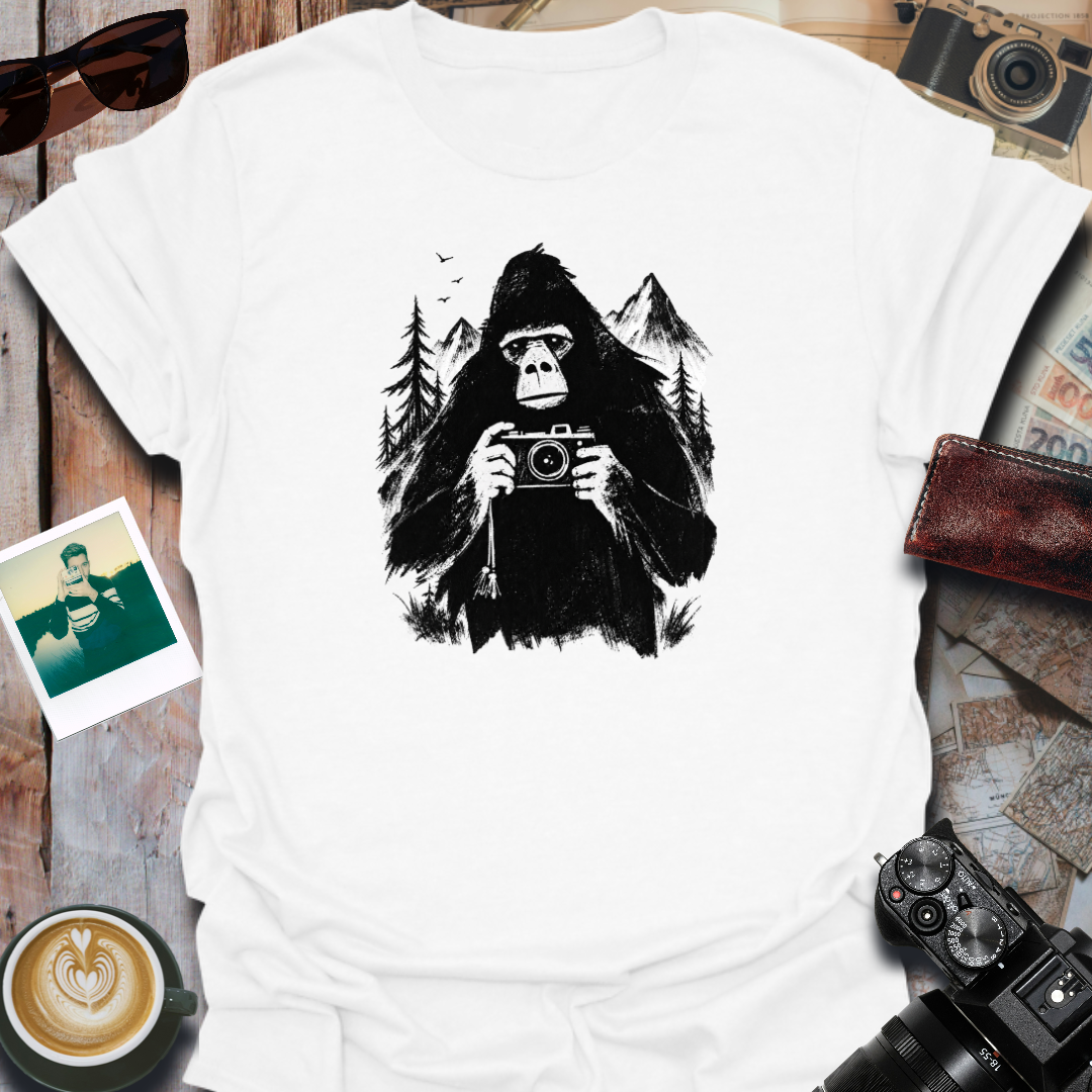 Gorilla Camera Outdoors T-Shirt