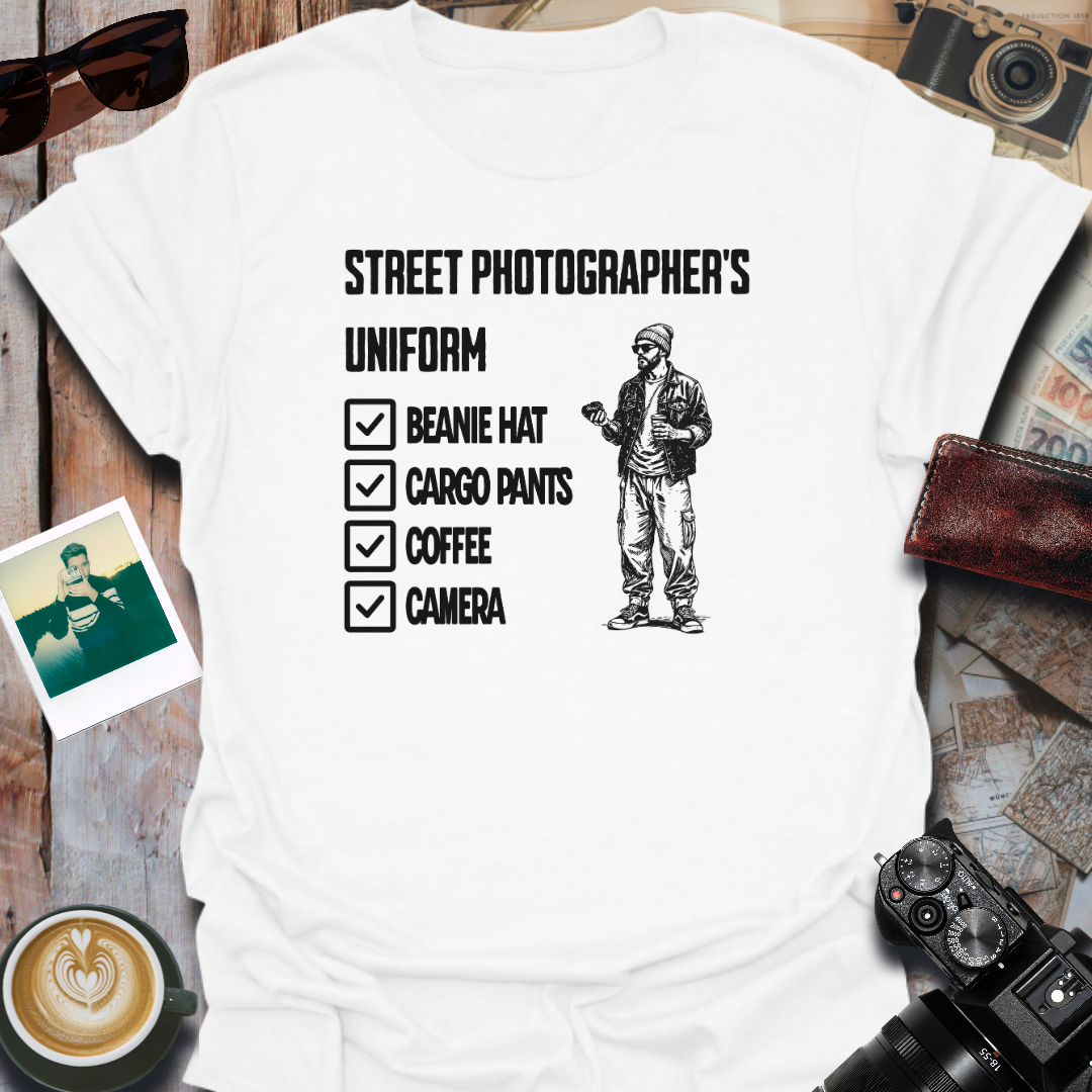 Street Photographer's Uniform T-Shirt
