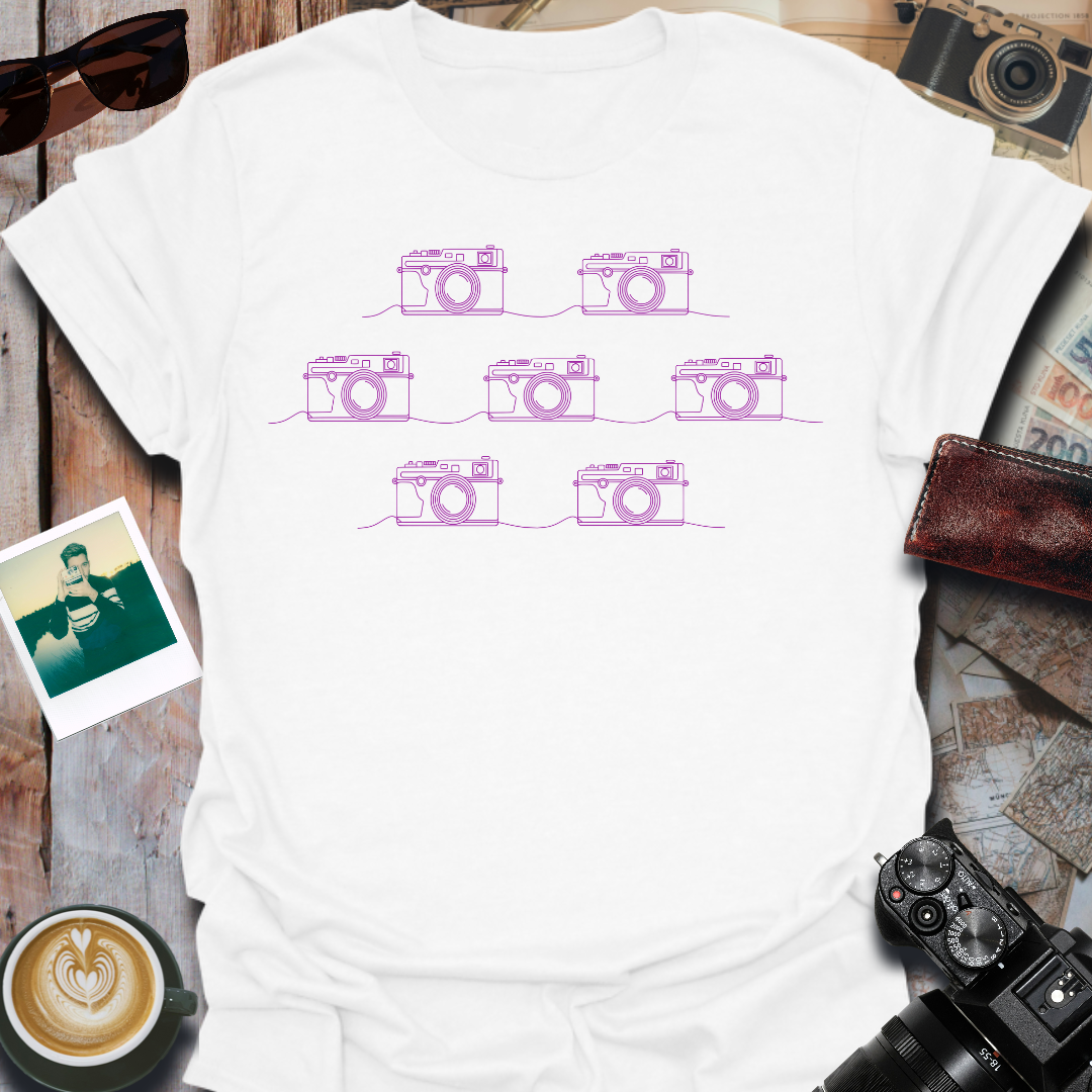 Seven Cameras T-Shirt